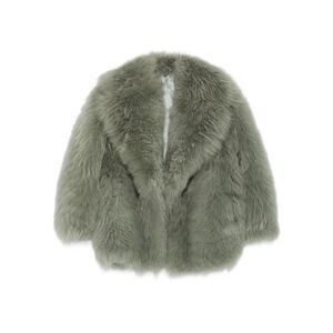 Santoro Green Jackets - Faux Fur & Shearling Jackets Women